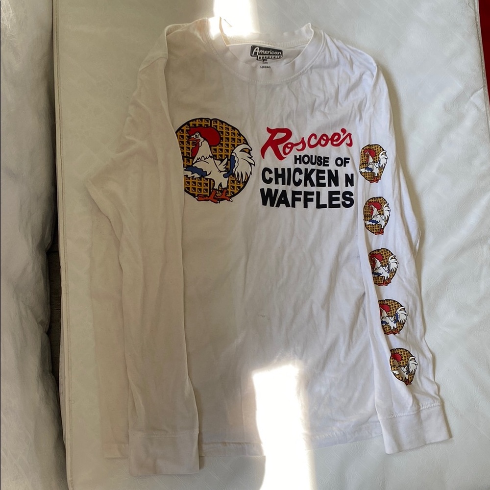 American Apparel White Long Sleeve Shirt